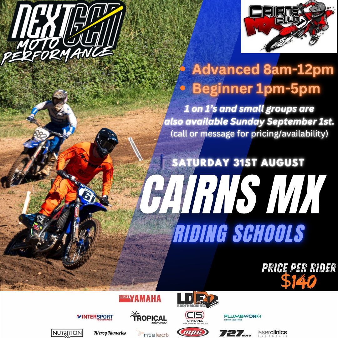 Cairns MX Riding School Advanced Nextgen Moto Performance